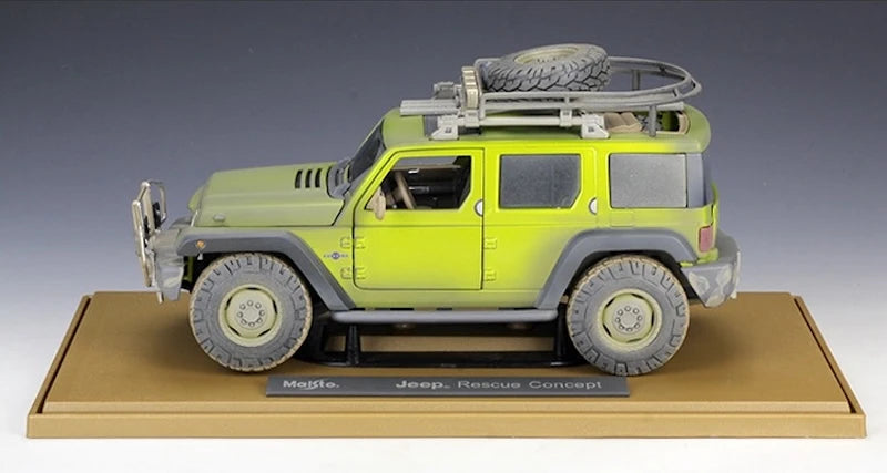 [Maisto] 1:18 Jeep 2005 Rescue Concept Model Car Die-Cast