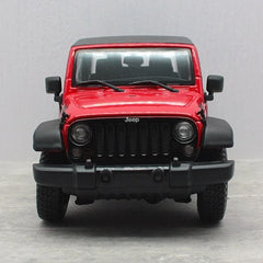 [Maisto] 1:18 Jeep 2014 Wrangler Red Model Car Die-Cast