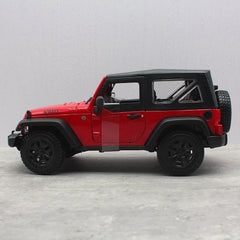 [Maisto] 1:18 Jeep 2014 Wrangler Red Model Car Die-Cast