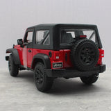 [Maisto] 1:18 Jeep 2014 Wrangler Red Model Car Die-Cast