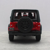 [Maisto] 1:18 Jeep 2014 Wrangler Red Model Car Die-Cast