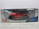 [Maisto] 1:18 Jeep 2014 Wrangler Red Model Car Die-Cast