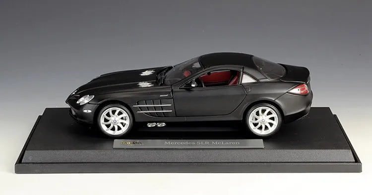 [Maisto] 1:18 Mercedes-Benz 2003 SLR McLaren Black Model Car Die-Cast