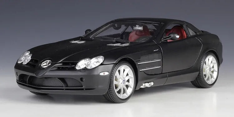[Maisto] 1:18 Mercedes-Benz 2003 SLR McLaren Black Model Car Die-Cast
