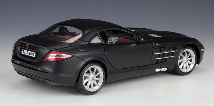 [Maisto] 1:18 Mercedes-Benz 2003 SLR McLaren Black Model Car Die-Cast