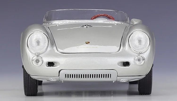 [Maisto] 1:18 Porsche 1951 550 Spyder Silver Model Car Die-Cast