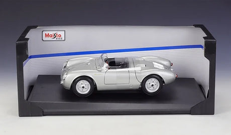 [Maisto] 1:18 Porsche 1951 550 Spyder Silver Model Car Die-Cast