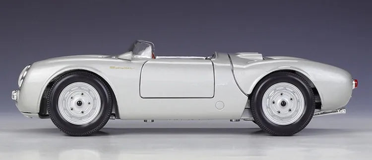 [Maisto] 1:18 Porsche 1951 550 Spyder Silver Model Car Die-Cast