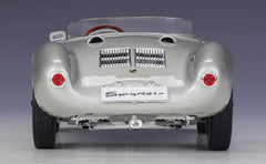 [Maisto] 1:18 Porsche 1951 550 Spyder argento modellino di auto Die-Cast