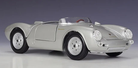 [Maisto] 1:18 Porsche 1951 550 Spyder Silver Model Car Die-Cast