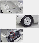 [Maisto] 1:18 Porsche 1951 550 Spyder Silver Model Car Die-Cast