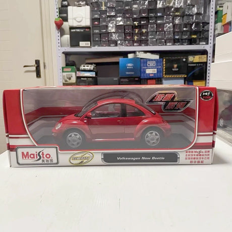 [Maisto] 1:18 Volkswagen 1998 Beetle rouge voiture miniature Die-Cast