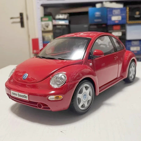 [Maisto] 1:18 Volkswagen 1998 Beetle rouge voiture miniature Die-Cast
