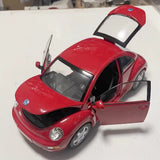 [Maisto] 1:18 Volkswagen 1998 Beetle rosso modellino di auto Die-Cast