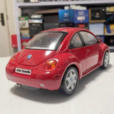[Maisto] 1:18 Volkswagen 1998 Beetle rosso modellino di auto Die-Cast