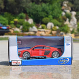 [Maisto] 1:24 Audi 2016 R8 V10 Plus Red Model Car Die-Cast