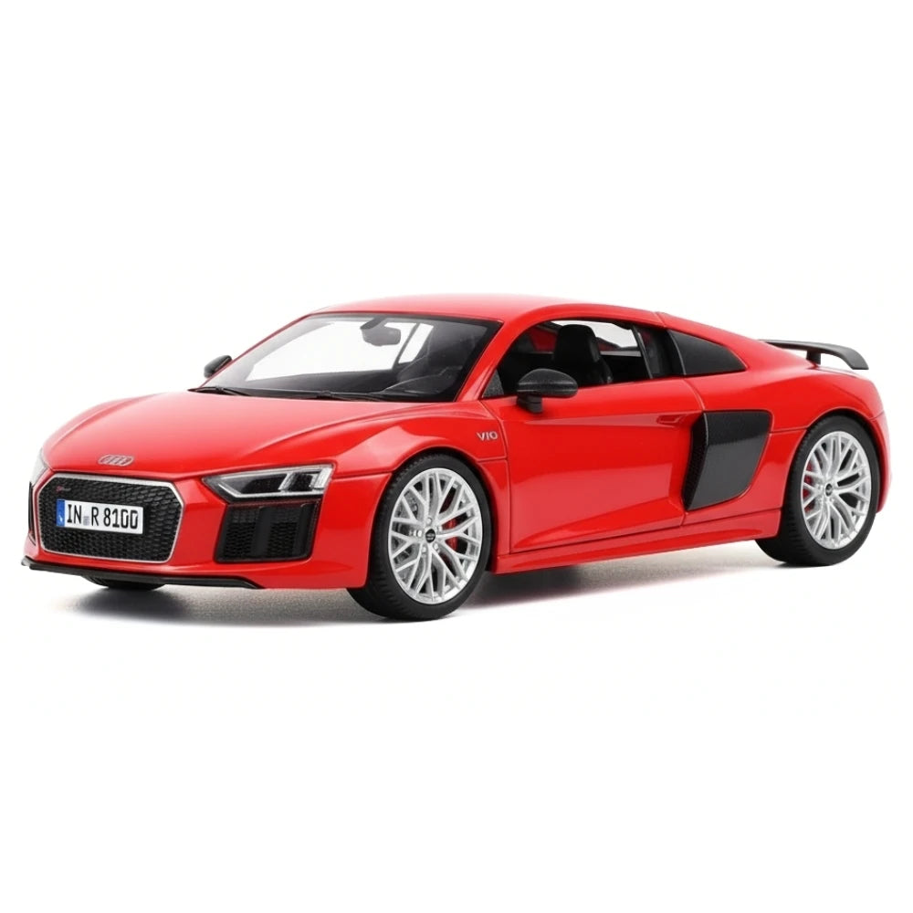 [Maisto] 1:24 Audi 2016 R8 V10 Plus Red Model Car Die-Cast