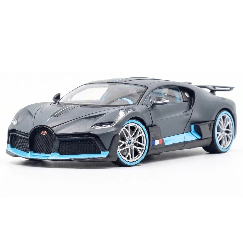 [Maisto] 1:24 Bugatti 2019 Divo Gray Model Car Die-Cast