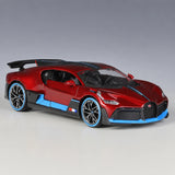Maisto Bugatti 2019 Divo أحمر 1:24 – نموذج عرض معدني مصبوب