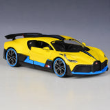 Maisto Bugatti 2019 Divo أصفر 1:24 – نموذج عرض معدني مصبوب