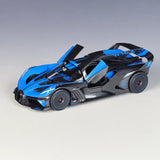 [Maisto] 1:24 Bugatti 2021 Bolide Blue Model Car Die-Cast