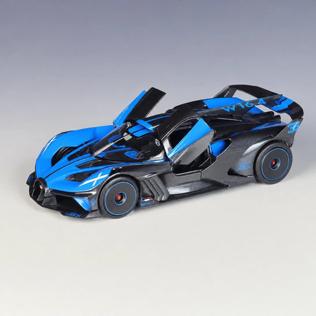 [Maisto] 1:24 Bugatti 2021 Bolide Blue Model Car Die-Cast