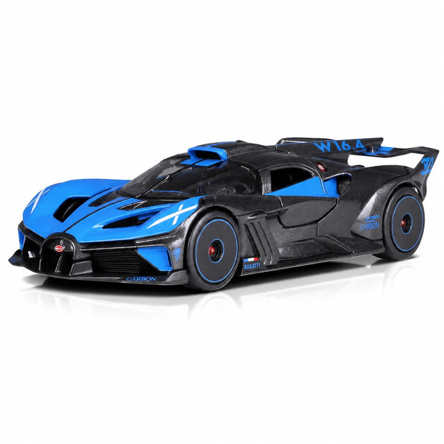 [Maisto] 1:24 Bugatti 2021 Bolide Blue Model Car Die-Cast