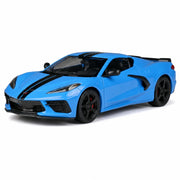 Maisto Chevrolet 2020 Corvette Stingray الأزرق 1:24 – مجسم سيارة معدني للعرض