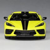 [Maisto] 1:24 Chevrolet 2020 Corvette Stingray Green Model Car Die-Cast