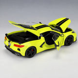 [Maisto] 1:24 Chevrolet 2020 Corvette Stingray Green Model Car Die-Cast
