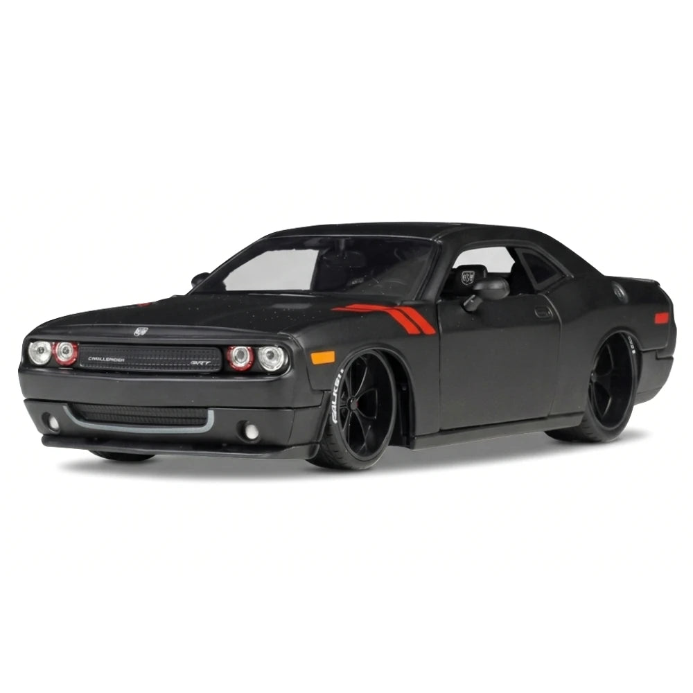 [Maisto] 1:24 Dodge 2008 Challenger SRT8 Black Model Car Die-Cast