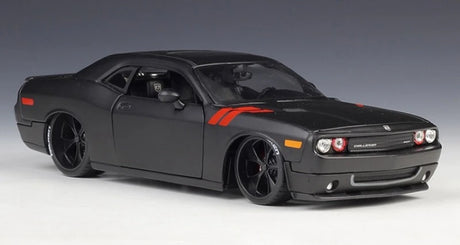 [Maisto] 1:24 Dodge 2008 Challenger SRT8 Black Model Car Die-Cast