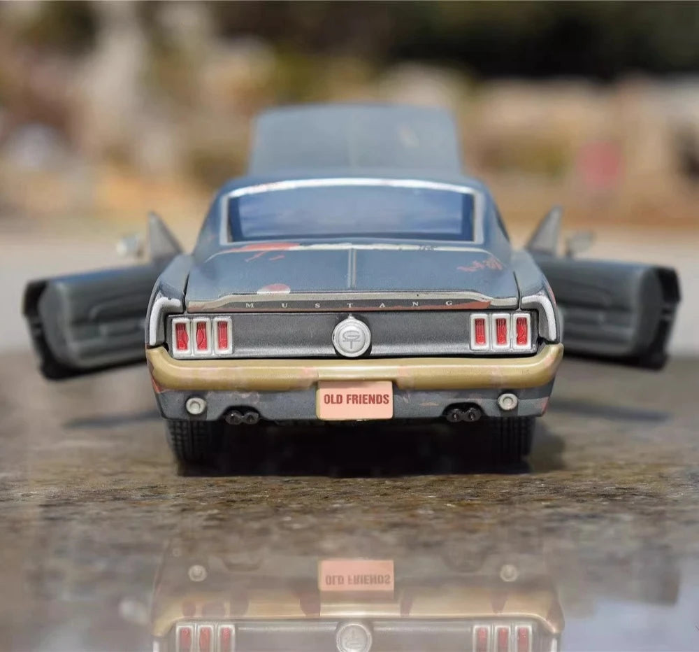 [Maisto] 1:24 Ford 1967 mustang GT Dirty Model Car Die-Cast