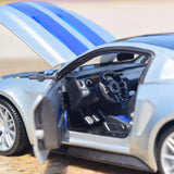 [Maisto] 1:24 Ford 2014 Mustang Street Racer Silver Model Car Die-Cast