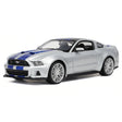 [Maisto] 1:24 Ford 2014 Mustang Street Racer Silver Model Car Die-Cast