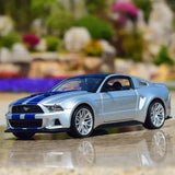 [Maisto] 1:24 Ford 2014 Mustang Street Racer Silver Model Car Die-Cast