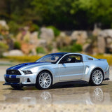 [Maisto] 1:24 Ford 2014 Mustang Street Racer Silver Model Car Die-Cast