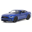 [Maisto] 1:24 Ford 2015 Mustang GT Blue Model Car Die-Cast