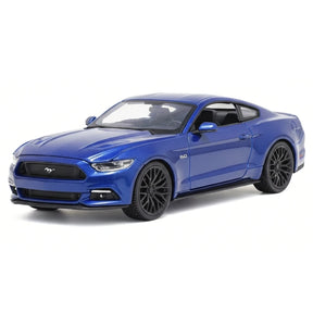 [Maisto] 1:24 Ford 2015 Mustang GT Blue Model Car Die-Cast