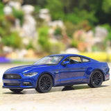 [Maisto] 1:24 Ford 2015 Mustang GT Blue Model Car Die-Cast