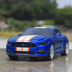 [Maisto] 1:24 Ford 2015 Mustang GT Custom Blue Model Car Die-Cast