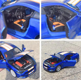 [Maisto] 1:24 Ford 2015 Mustang GT Custom Blue Model Car Die-Cast