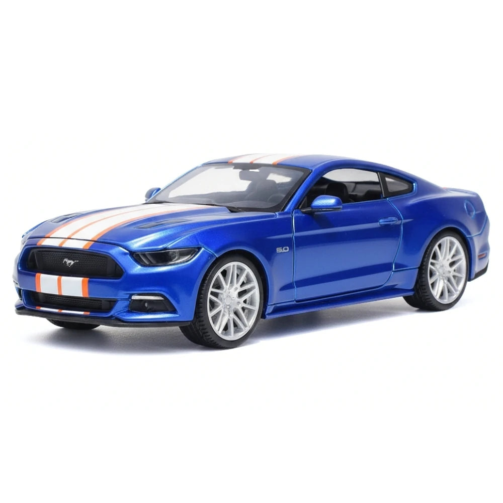 [Maisto] 1:24 Ford 2015 Mustang GT Custom Blue Model Car Die-Cast