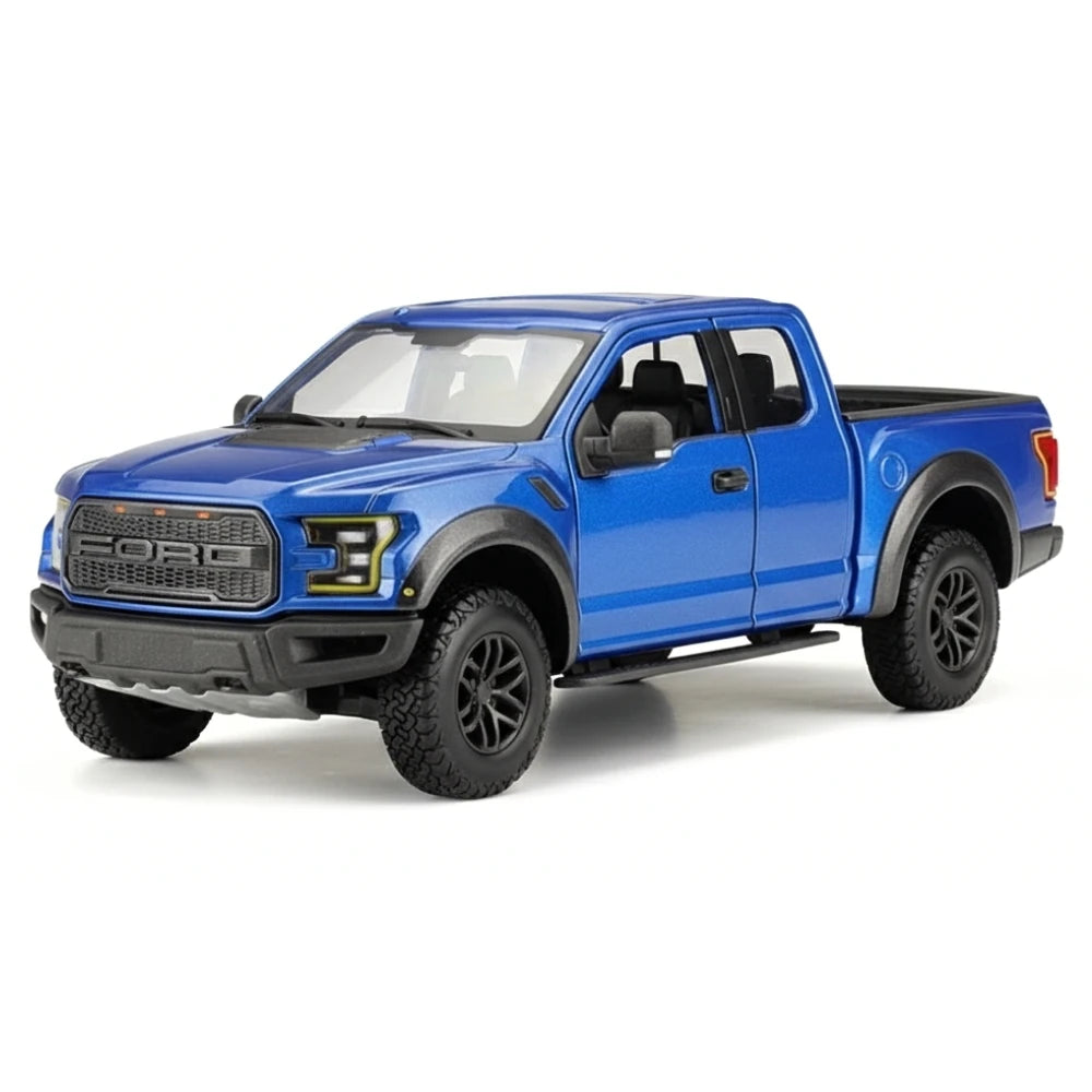 [Maisto] 1:24 Ford 2020 F-150 Raptor Blue Model Car Die-Cast