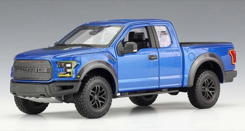 [Maisto] 1:24 Ford 2020 F-150 Raptor Blue Model Car Die-Cast