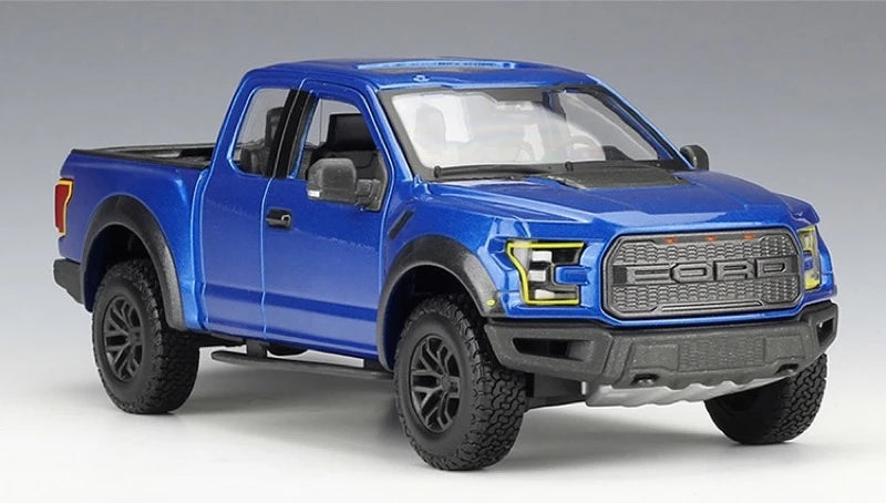 [Maisto] 1:24 Ford 2020 F-150 Raptor Blue Model Car Die-Cast