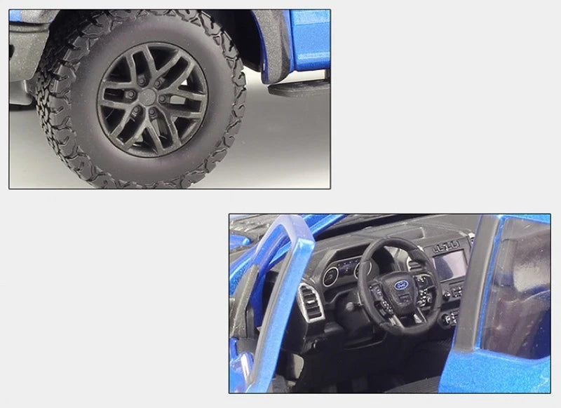 [Maisto] 1:24 Ford 2020 F-150 Raptor Blue Model Car Die-Cast