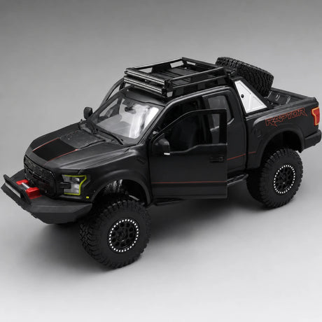 [Maisto] 1:24 Ford 2020 F-150 Raptor Off-Road Black Model Car Die-Cast