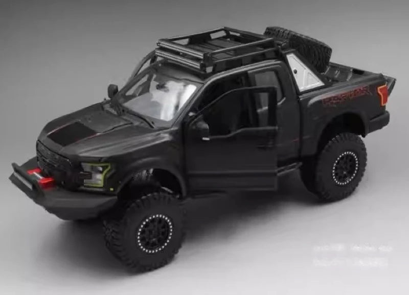 [Maisto] 1:24 Ford 2020 F-150 Raptor Off-Road Black Model Car Die-Cast