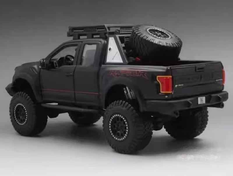 [Maisto] 1:24 Ford 2020 F-150 Raptor Off-Road Black Model Car Die-Cast